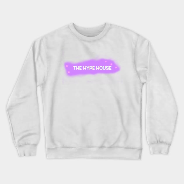 Tik Tok Hype House Youtube Logo Crewneck Sweatshirt by By Design